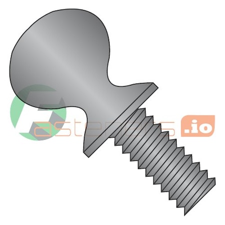 Newport Fasteners Thumb Screw, 1/4"-20 Thread Size, Spade, Black Oxide Steel, 0.57 in Head Ht, 1-1/2 in Lg, 600 PK 408363